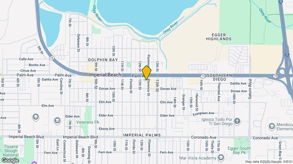 736 Florence St Map and Location Details