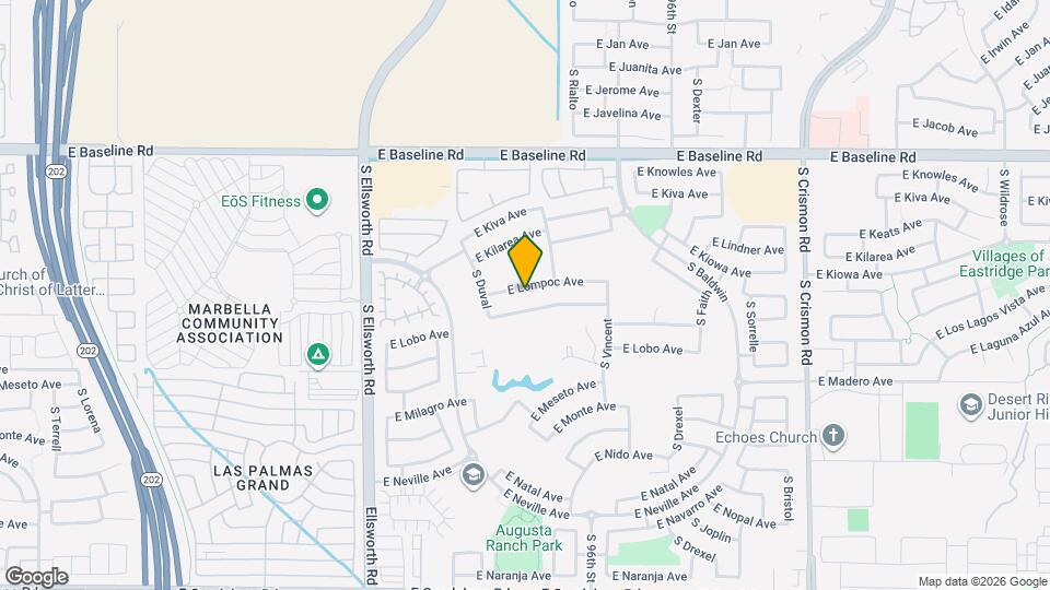 9465 E Lompoc Ave Map and Location Details