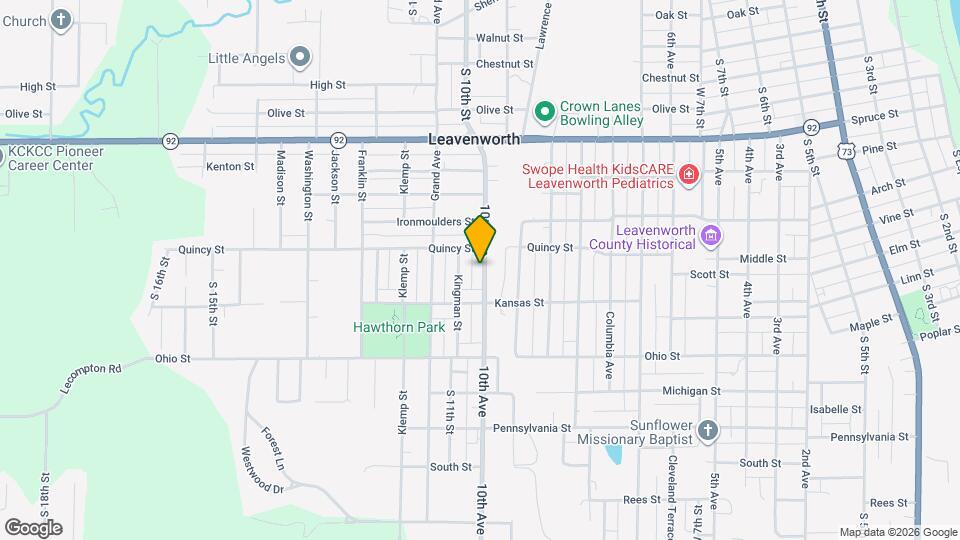 1218 10th Ave Map and Location Details