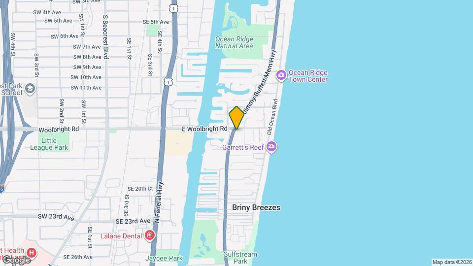 5555 N Ocean Blvd Map and Location Details