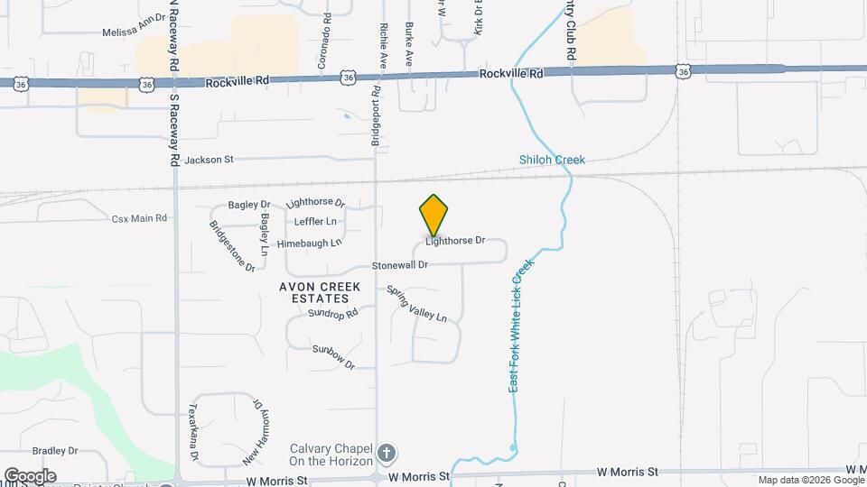 8605 Lighthorse Dr Map and Location Details