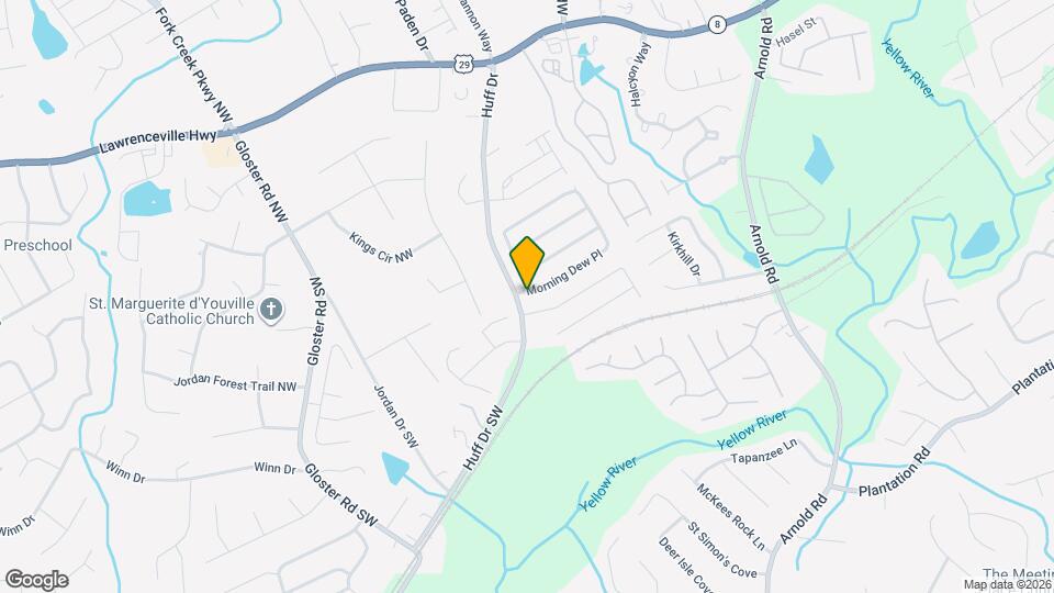 2492 Morning Dew Pl Mapa y Detalles de la Ubicación