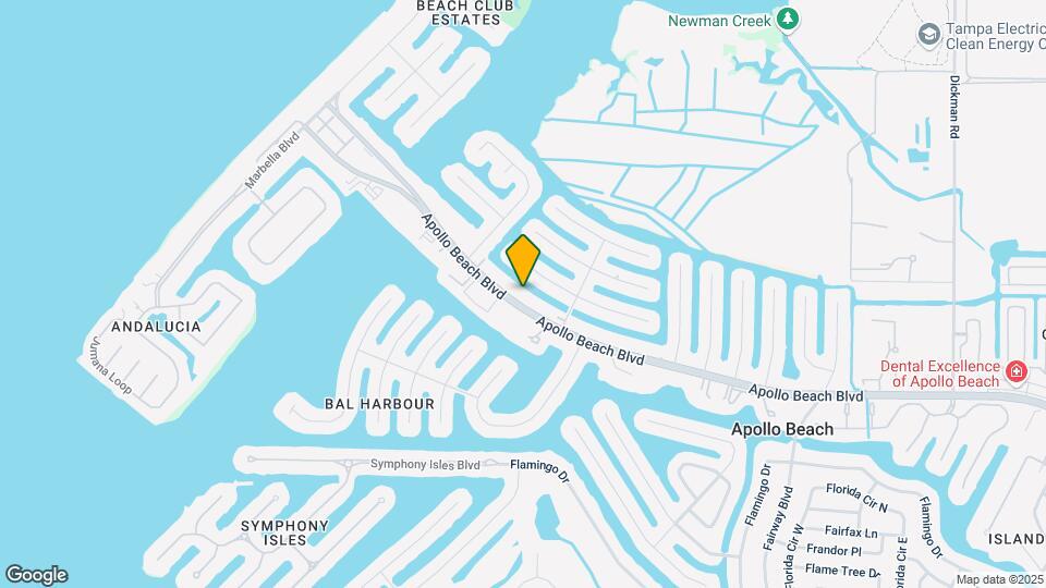 1025 Apollo Beach Blvd Map and Location Details
