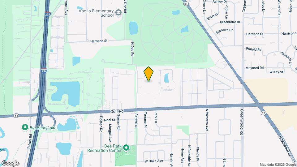 9098 W Terrace Dr, Unit 5L Map and Location Details
