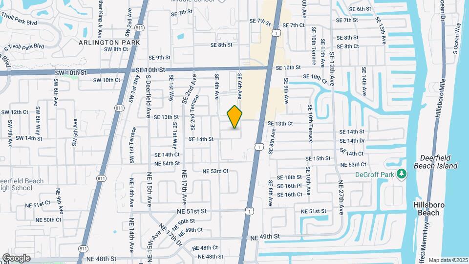 504 SE 13th Dr Map and Location Details