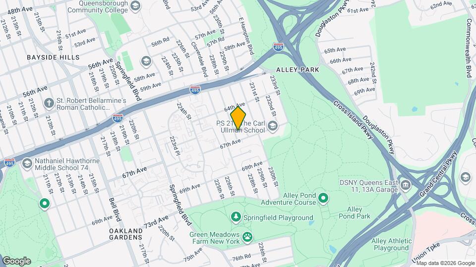 64-59 228th St Map and Location Details