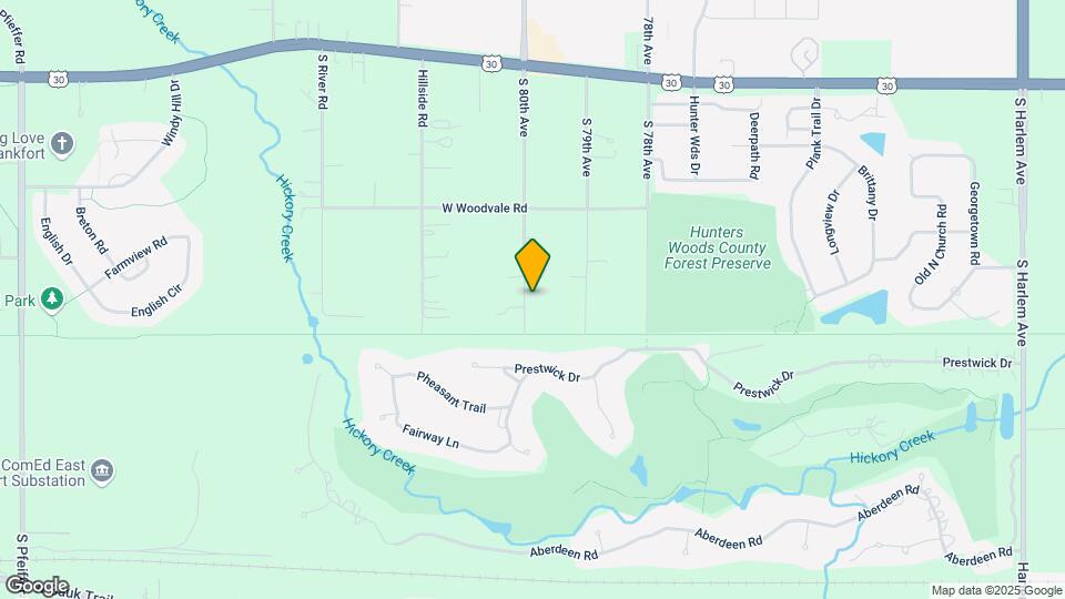 21429 S 80th Ave Map and Location Details
