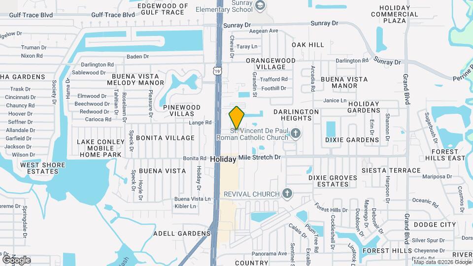 2117 Calusa Trail Map and Location Details