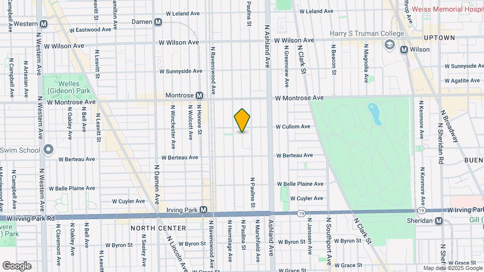 4241-4247 N Hermitage Ave Map and Location Details