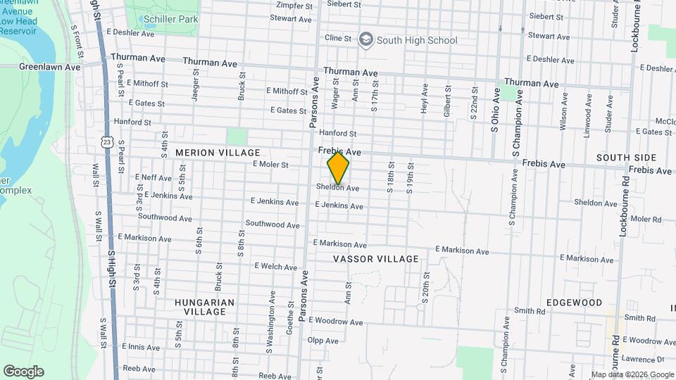 517 Sheldon Ave Mapa y Detalles de la Ubicación