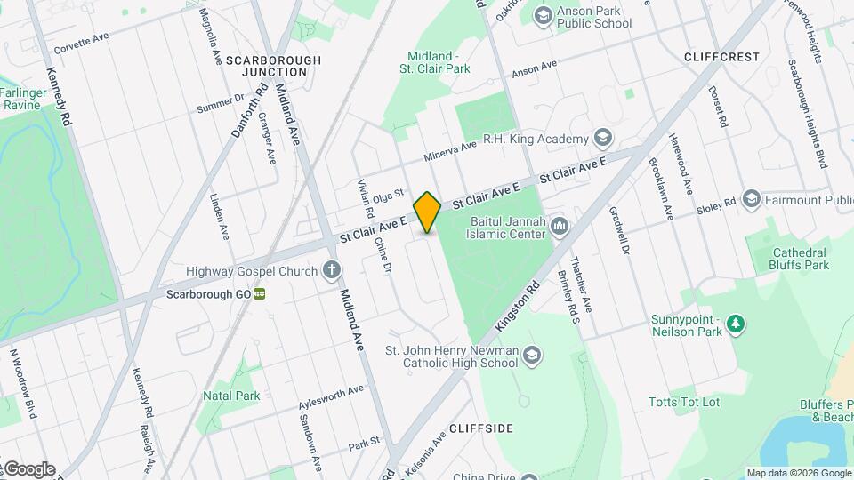 71 Montvale Dr Map and Location Details