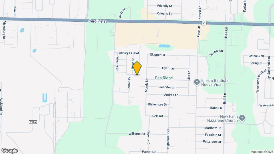 4180 Hazelhurst Dr Map and Location Details