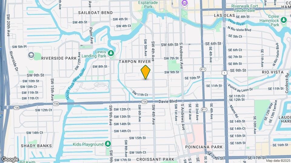 500 SW 10th St Map and Location Details