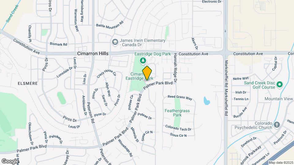 2317 Washo Cir Map and Location Details