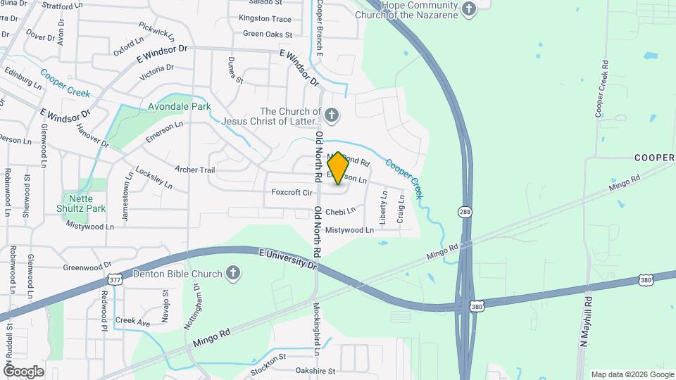 2717 Foxcroft Cir Map and Location Details