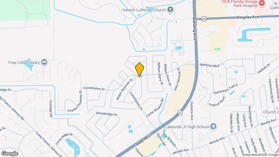 576 Charles Carroll St Map and Location Details