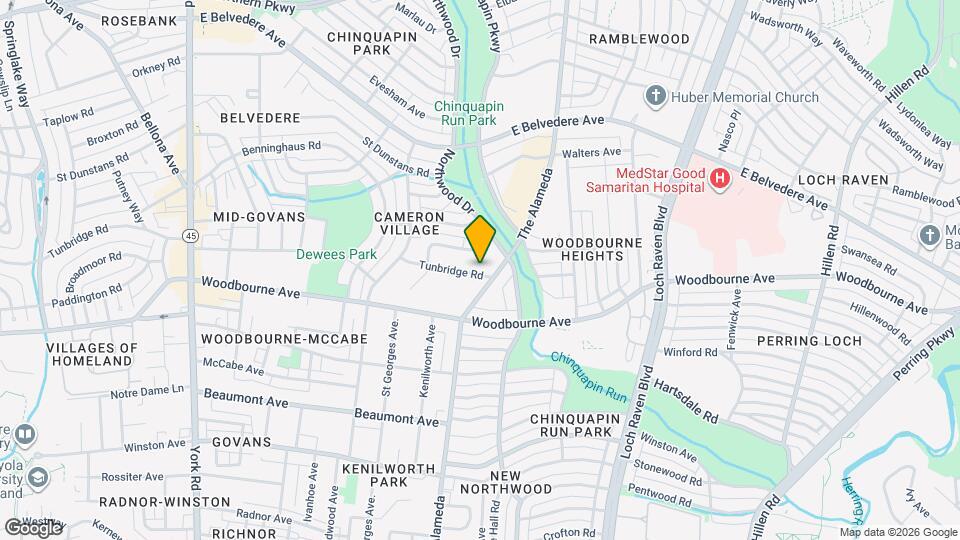 1086 Tunbridge Rd Map and Location Details