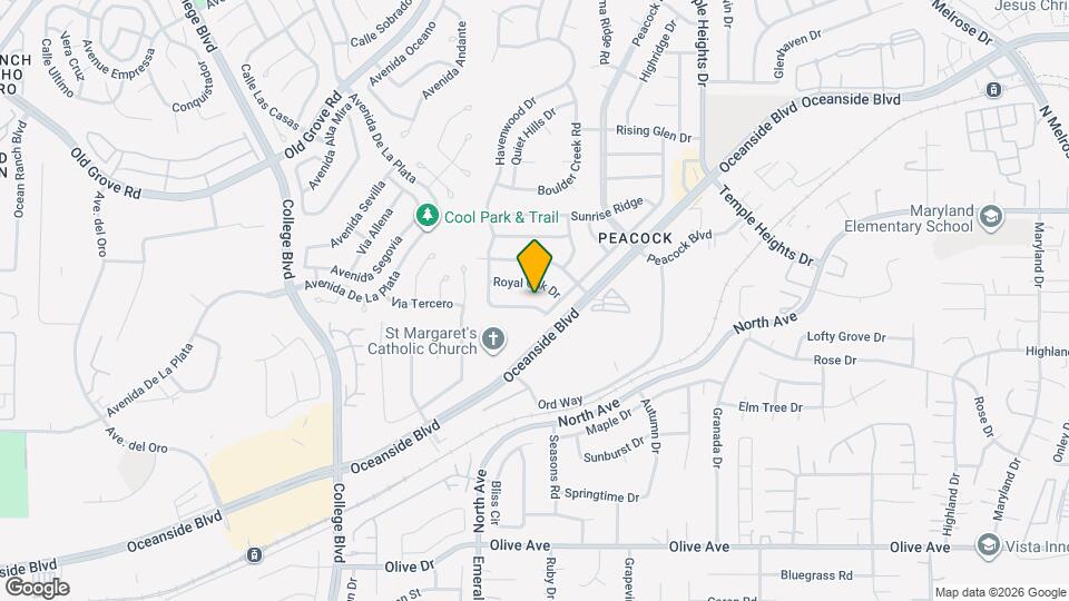4554 Quailridge Dr Map and Location Details