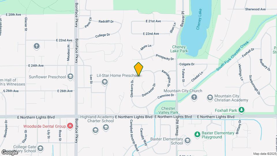 2405 Glenkerry Dr Map and Location Details