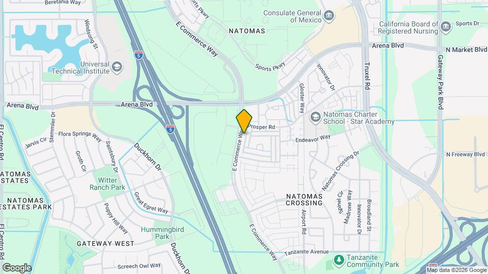 3936 E Commerce Way Map and Location Details