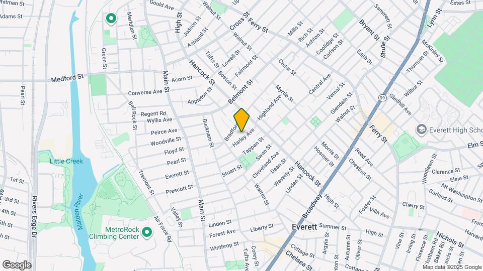 32 Harley Ave Map and Location Details