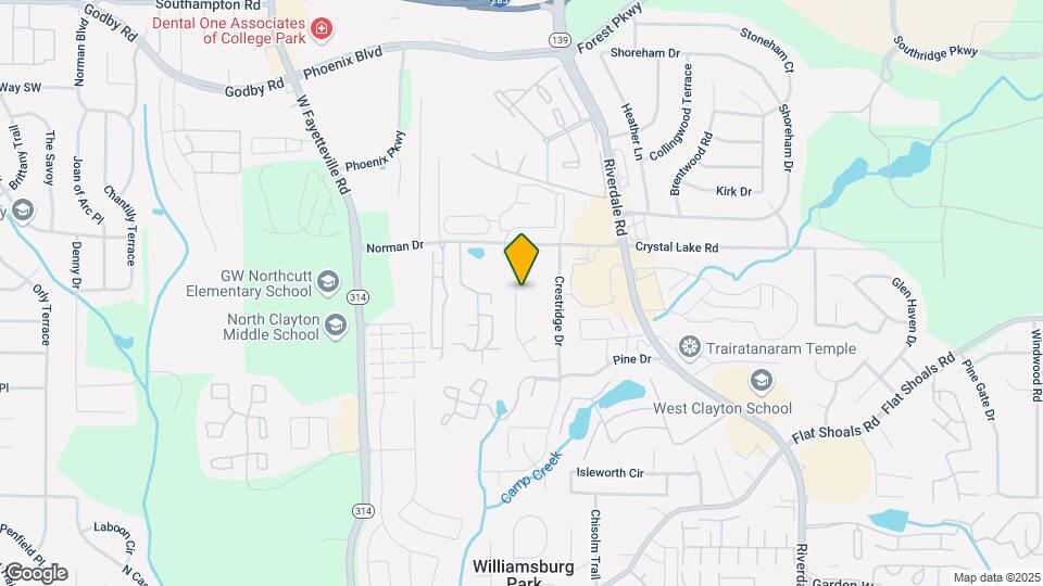 5454 Northcut Dr Map and Location Details