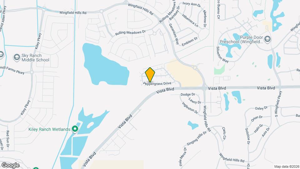 6693 Peppergrass Drive Map and Location Details