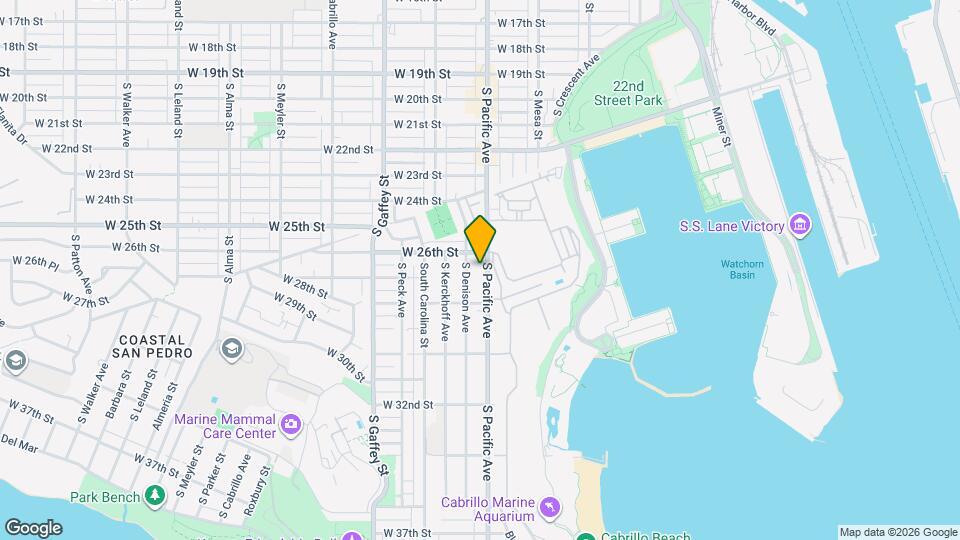 La Corona Del Mar Apartments Map and Location Details
