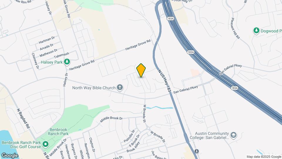 1700 W Broade St Map and Location Details