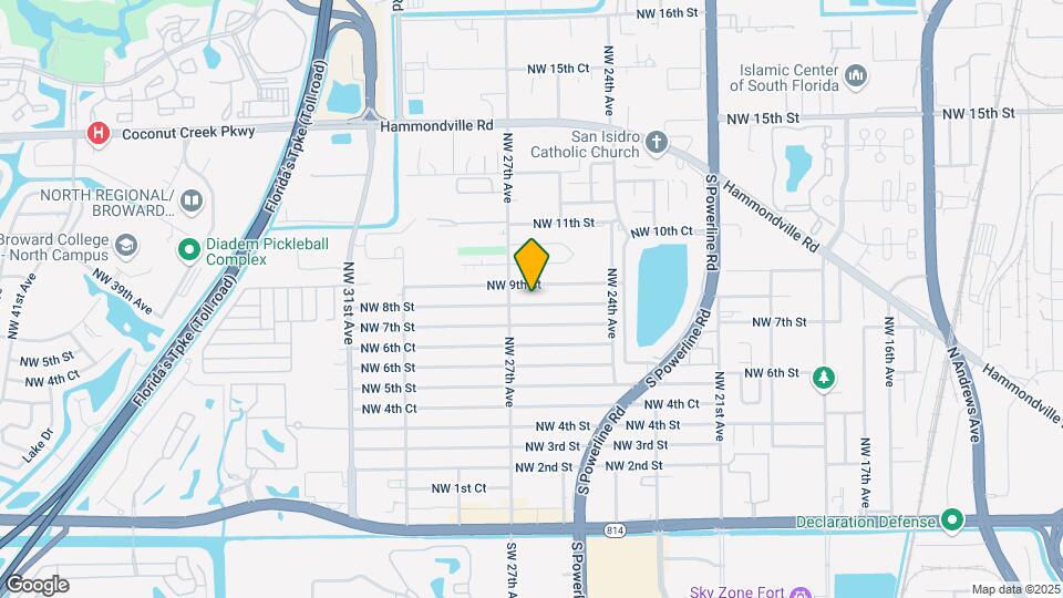 2637 NW 8th St Map and Location Details