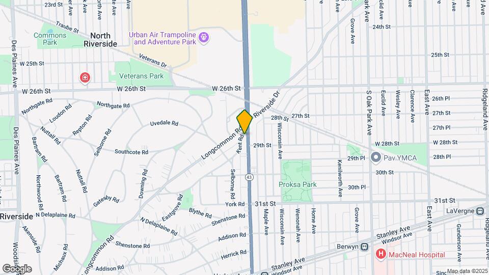 2822 Harlem Ave Map and Location Details