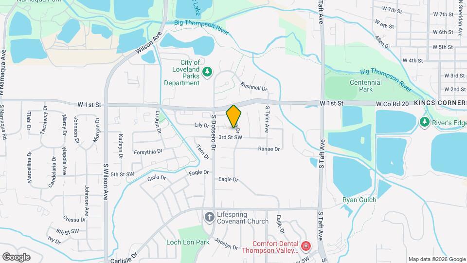 217 Glenda Dr Map and Location Details