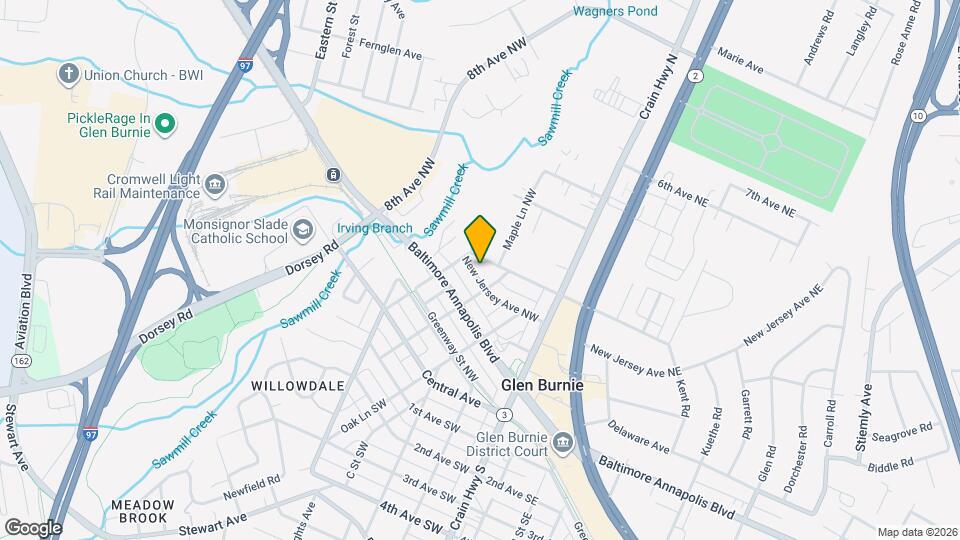 108 New Jersey Ave NW Map and Location Details