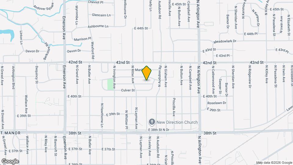 5602 Glencoe St Map and Location Details