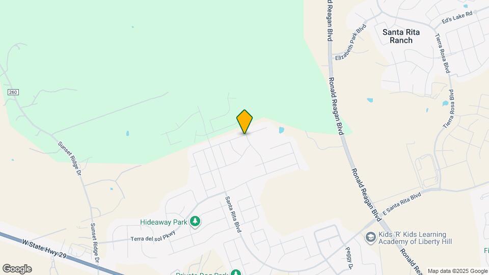 313 Sonbria Pass Map and Location Details