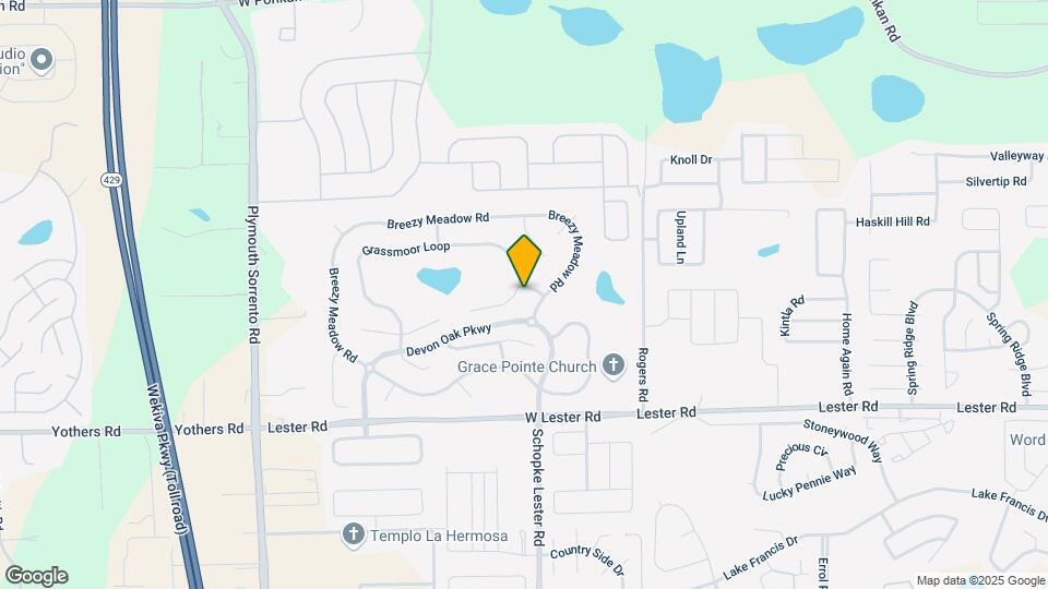 2816 Grassmoor Loop Map and Location Details