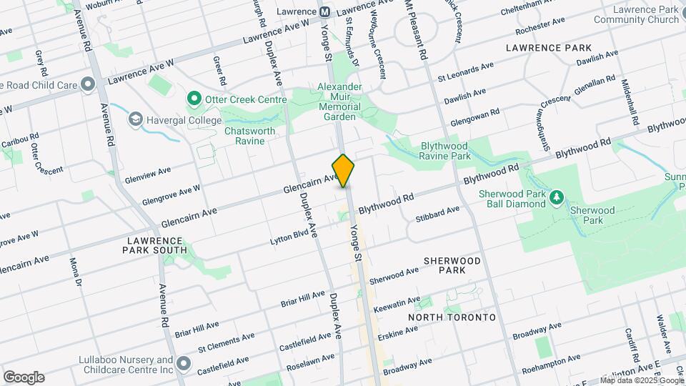 2708-2716 Yonge St Map and Location Details