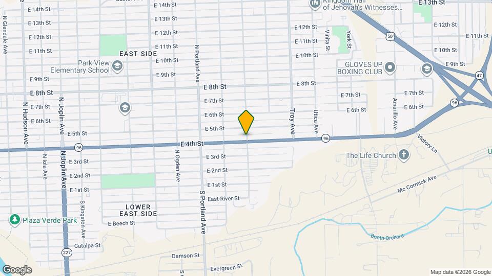 1839-1839 E 4th St Map and Location Details