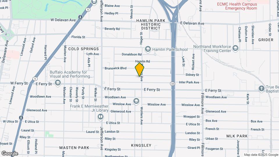 442 Wohlers Ave Map and Location Details
