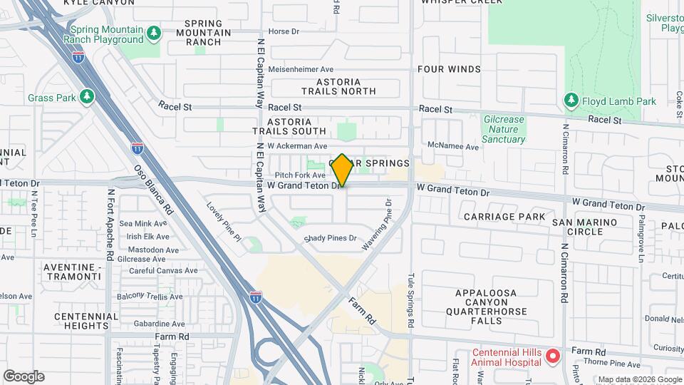 7945 Hollow Pine St Map and Location Details