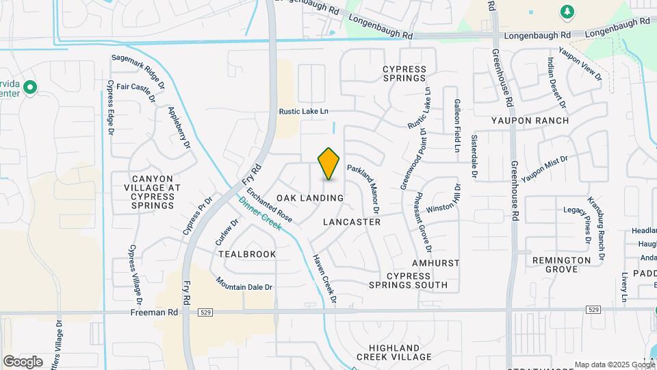 7518 Oakwood Canyon Dr Map and Location Details