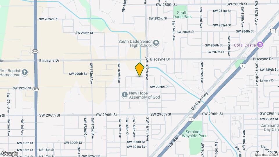 16740 SW 290th Ln Map and Location Details