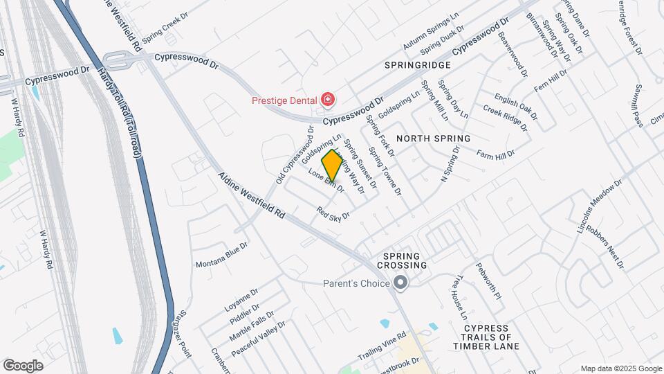 24107 Lone Elm Dr Map and Location Details