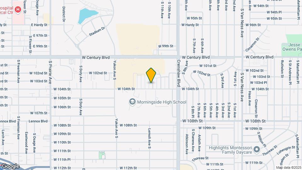 10235 England Ave Mapa y Detalles de la Ubicación