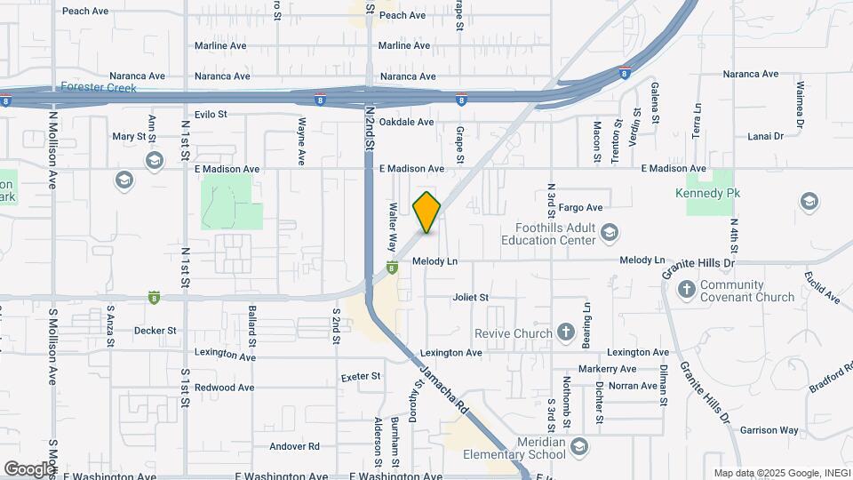 1349 E Main St Map and Location Details
