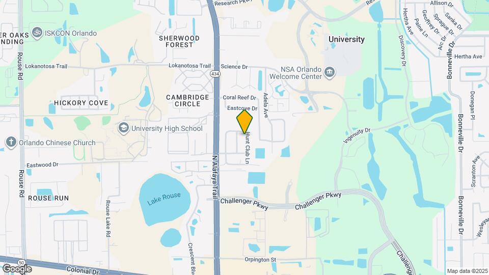 2738 Hunt Club Ln Map and Location Details