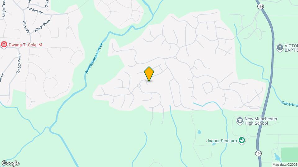 3542 Falconwood Dr Map and Location Details