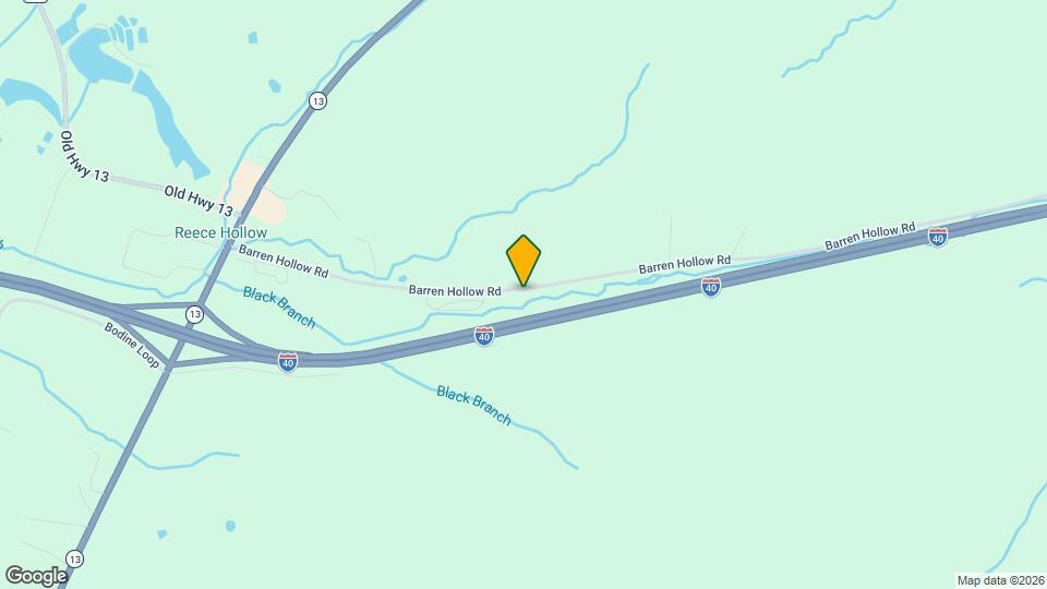 695 Barren Hollow Rd Map and Location Details