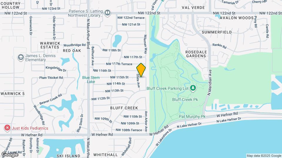 5212 NW 115th St Map and Location Details