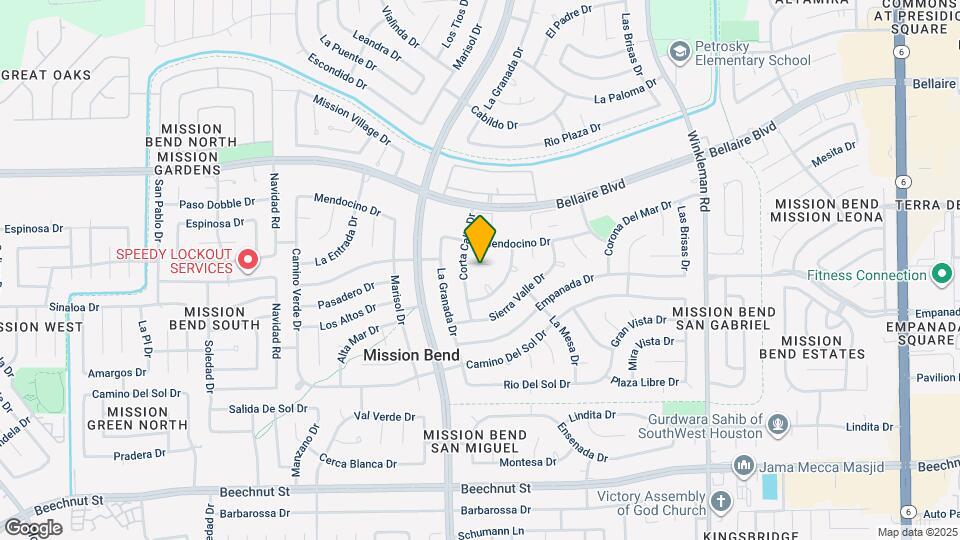15619 Loma Verde Dr Map and Location Details